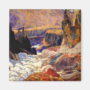J.E.H. MacDonald: Montreal River Kunstwerk Magnet