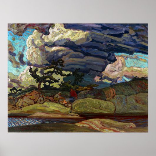 J.E.H. MacDonald The Elements Poster (Vorne)