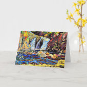 J.E.H. MacDonald - The Little Falls sketch, 1918, Karte (Gelbe Blume)