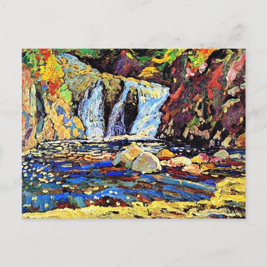 J.E.H. MacDonald - The Little Falls sketch, 1918 Postkarte (Vorderseite)