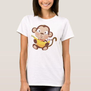 J.E.M unverschämter Affe T-Shirt
