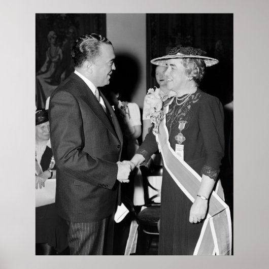 J. Edgar Hoover, 1940 Poster (Vorne)