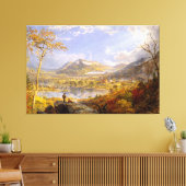 J. F. CROPSEY Starrucca Viaduct, Pennsylvania 1865 Leinwanddruck (Insitu (Wohnzimmer))