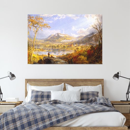 J. F. CROPSEY Starrucca Viaduct, Pennsylvania 1865 Leinwanddruck (Insitu (Schlafzimmer))