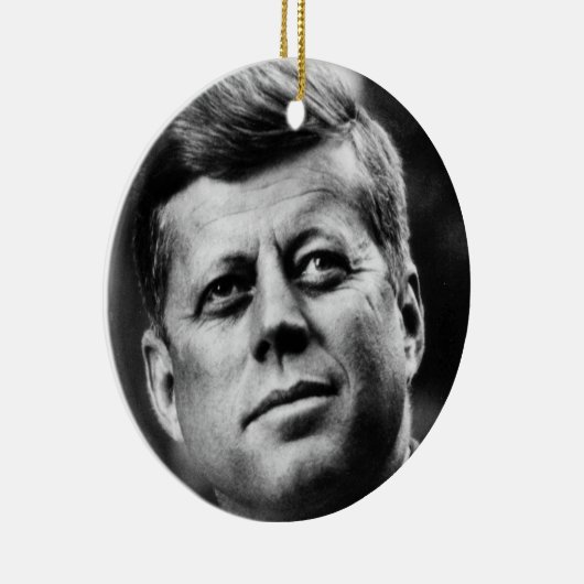 J.F.K. KERAMIKORNAMENT (Rechts)