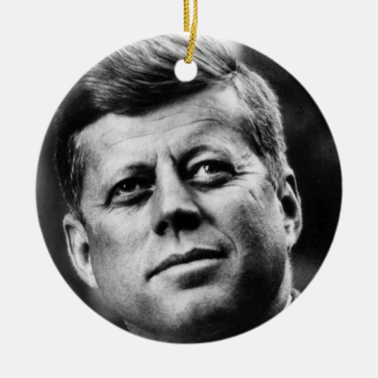 J.F.K. KERAMIKORNAMENT (Vorne)