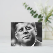J.F.K. Postkarte (Stehend Vorderseite)