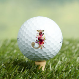 J Floral Golfball