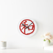J-Friede Runde Wanduhr (Zuhause)