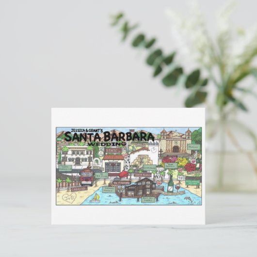 J + G Blank-Postkarten Postkarte (Stehend Vorderseite)