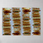 J&G Texas Weiner Hot Dog Poster (Vorne)