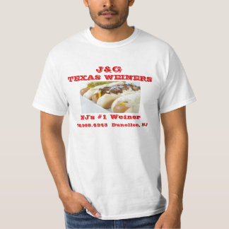 J&G Texas Weiners - Chili-Hund - #1 Weiner NJS T-Shirt