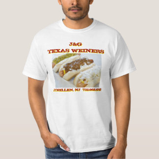 J&G Texas Weiners - Jerseys bester Chili verfolgt T-Shirt