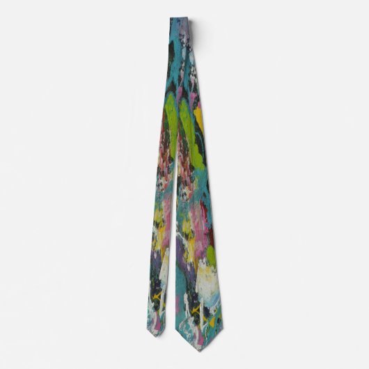 J Garcia Inspiriert Abstrakte Krawatte von Skye Ta (Rückseite)