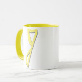 J (Gelb) Tasse (Vorderseite Links)
