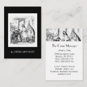 J. Grandville Benutzerfreundliche Mediatorkarte Visitenkarte (Vorne/Hinten)