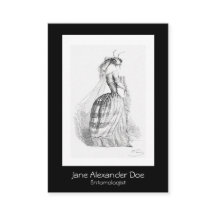 J. Grandville Entomologin Business Card