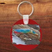 J & H "WIG LIT" Vintage Salzwasser-Schmiermittel Schlüsselanhänger (Vorderseite)