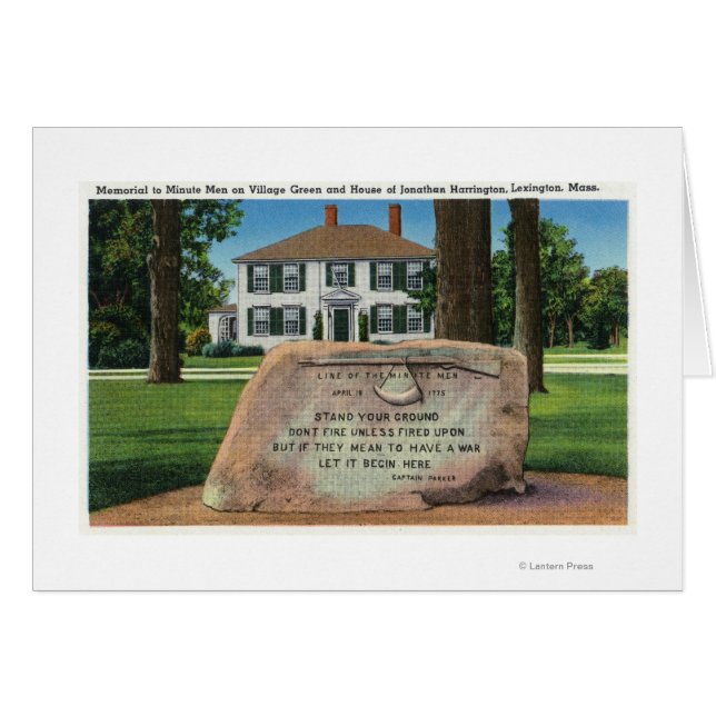 J. Harrington House, Village Green (Vorderseite (Horizontal))