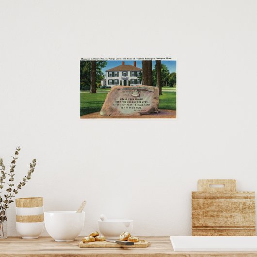 J. Harrington House, Village Green Poster (Küche)