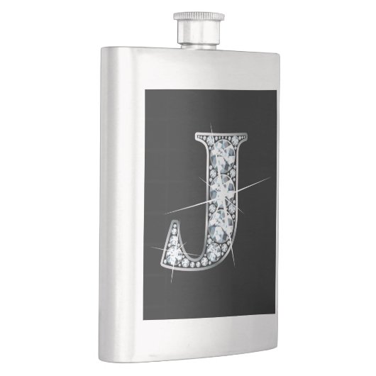 J Imitate -"Diamond Bling" Flachmann (Rechts)