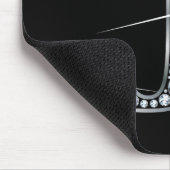 "J"-Imitats-"Diamond Bling"-Mousepad Mousepad (Ecke)