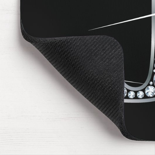 "J"-Imitats-"Diamond Bling"-Mousepad Mousepad (Ecke)