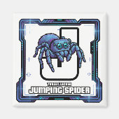 J is for Jumping Spider – GTA Style ABC Learning Magnet (Vorne)