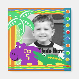 J ist für Dschungel Magnet