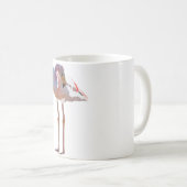 J ist für James Flamingo Kaffeetasse (VorderseiteRechts)