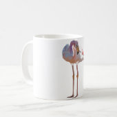 J ist für James Flamingo Kaffeetasse (Vorderseite Links)