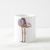 J ist für James Flamingo Kaffeetasse (Mittel)