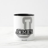 J ist für James Tasse (Zentrum)