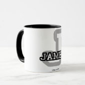 J ist für James Tasse (Vorderseite Links)