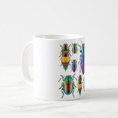J ist für Jewel Beetle Kaffeetasse (Vorderseite Links)