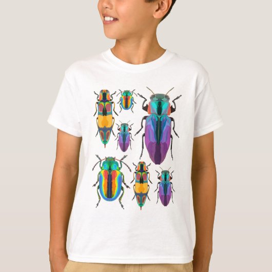 J ist für Jewel Beetle T-Shirt (Vorderseite)