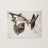 J.J. Audubon (roter geschulterter Falke) (1829) Puzzle (Horizontal)