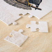 J.J. Audubon (roter geschulterter Falke) (1829) Puzzle (Seite)