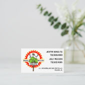 J & J Business Cards Visitenkarte (Stehend Vorderseite)