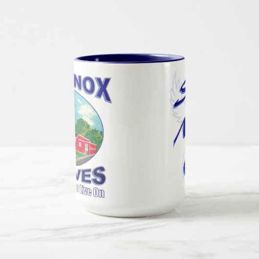 J.J. KNOX WOLVES: "Sing Now On" Tasse (Zentrum)