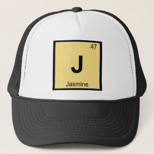J - Jasmin Chemie Periodensystem Symbol Truckerkappe