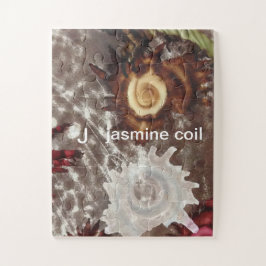 J - Jasmin-Spulen-Alphabet-Kunst-Puzzlespiel Puzzle