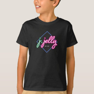 j.jelly-Retro-Logo T-Shirt