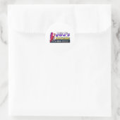 J&J's Karaoke Runder Aufkleber (Tasche)