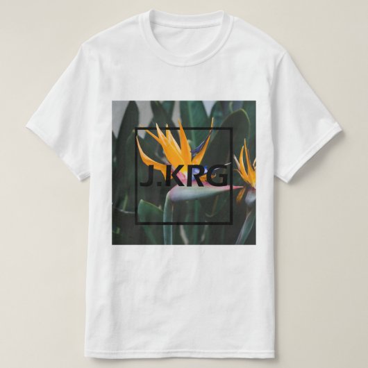 J.KRG Strelitzia reginae T-Shirt (Design vorne)