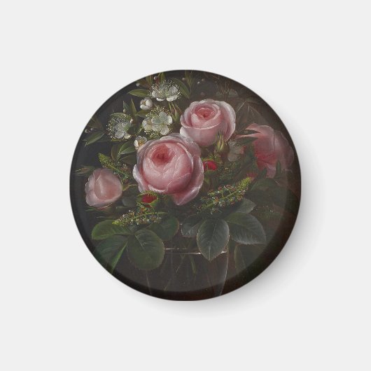 J.L. Jensen - Rose und Tree Anemones in einem ... Magnet (Vorne)