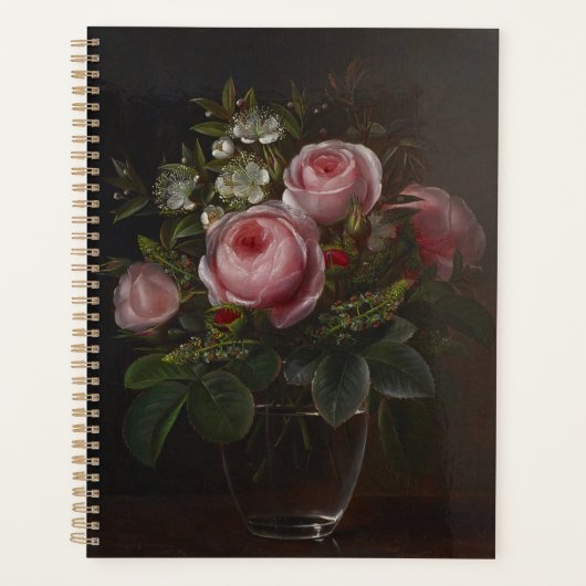 J.L. Jensen - Rose und Tree Anemones in einem ... Planer (Vorderseite)