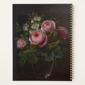 J.L. Jensen - Rose und Tree Anemones in einem ... Planer (Rückseite)