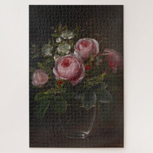 J.L. Jensen - Rose und Tree Anemones in einem ... Puzzle
