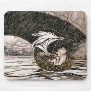 J.M. Barrie  , ', das er unter die Brücke führte Mousepad